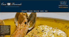 Desktop Screenshot of casaparrondo.com
